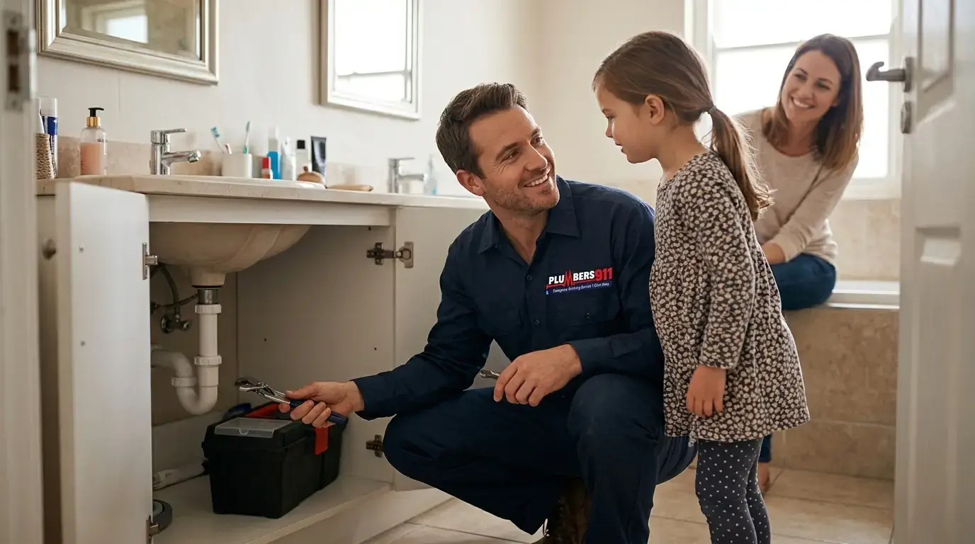 Licensed plumber at work in Kirkland, IL